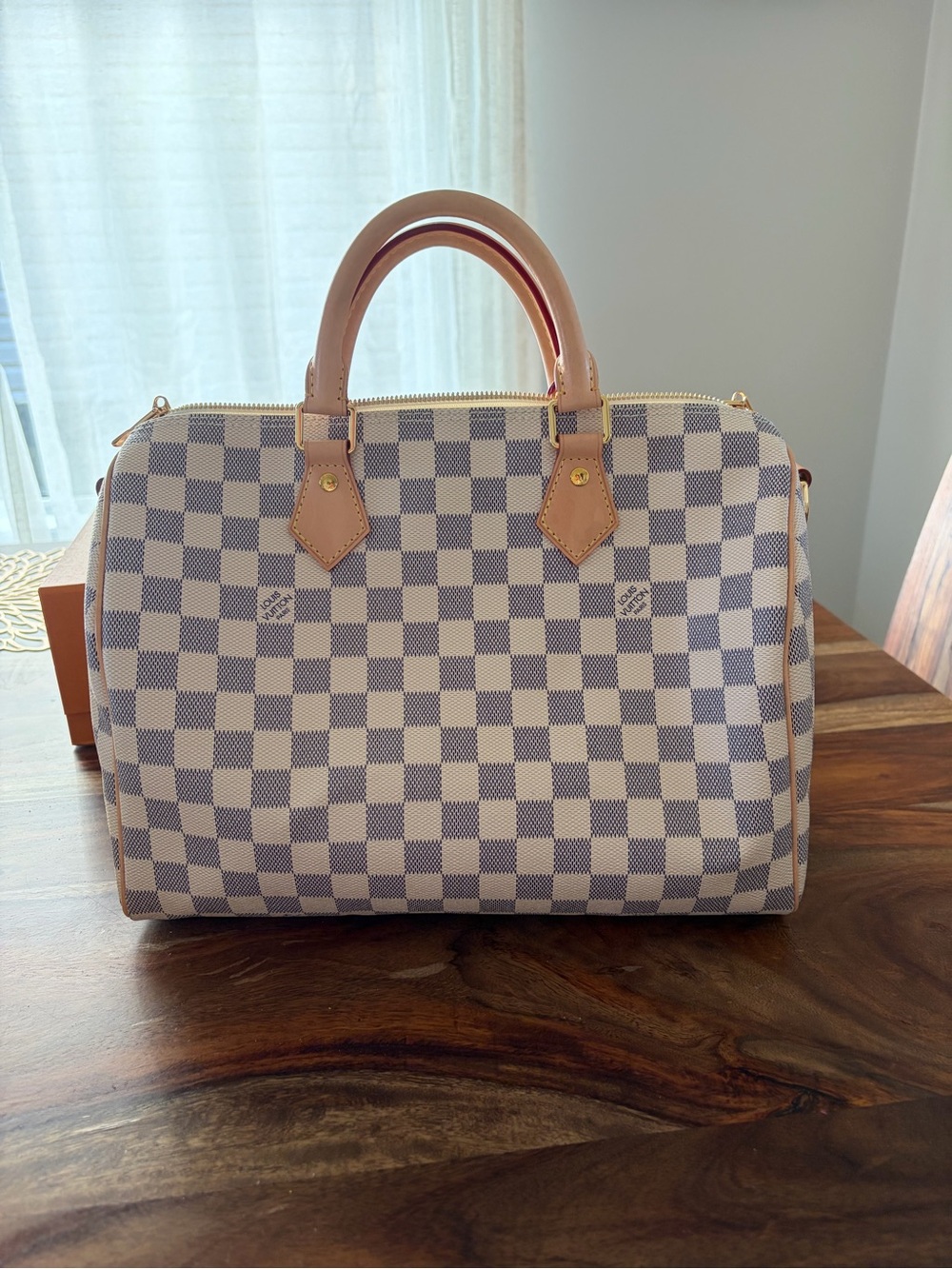 Checkered bag
